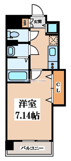 【間取り】 | Luxe布施駅前