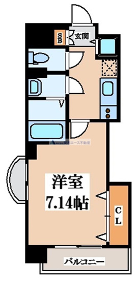 【間取り】 | Luxe布施駅前