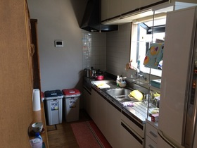 遠野町深山田　中古戸建のキッチン