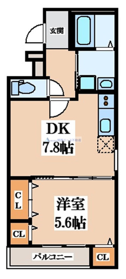 【間取り】 | フジパレス吉田本町Ⅲ番館