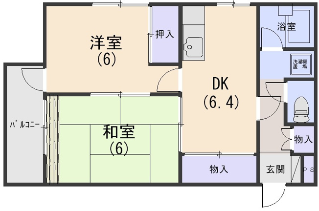 【間取り】 | 山田マンション