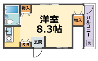 【間取り】 | 第1モギハイツ