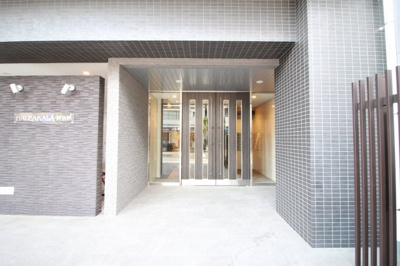 【エントランス】 | ハレアカラ阿倍野 | 落ち着いたエントランスです