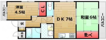 大観町Fビルの間取り