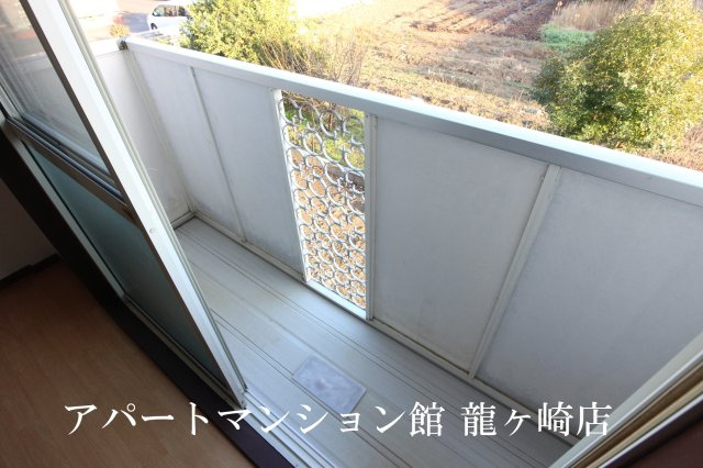 エルディム西Ａのバルコニー
