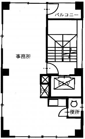 ＤＪ銀座ビルの間取り