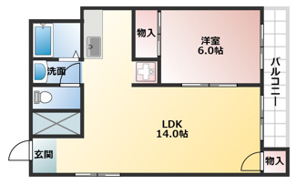 【間取り】 | リブロン和泉町
