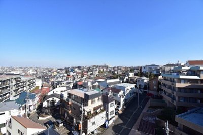 【展望】 | 藤和ライブタウン横浜神大寺A棟 | LDK側バルコニー