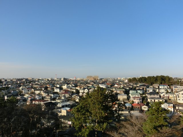ライオンズヒルズ習志野７０５　習志野市新栄１丁目　中古マンションの展望|眺望良好です