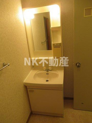 【洗面所】 | シルフィード（瓢箪山賃貸） | コンパクトで使いやすい洗面所