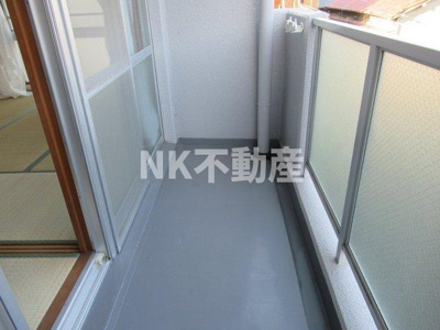 【バルコニー】 | シルフィード（瓢箪山賃貸） | お洗濯にも便利なバルコニー付き