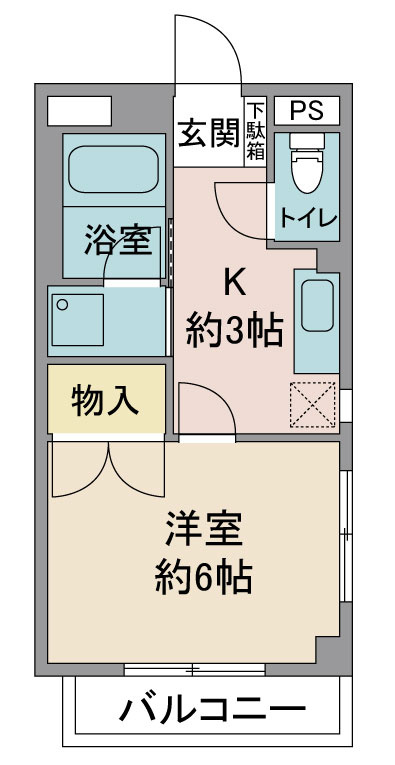 山口ビルの間取り