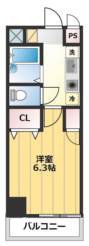 カサル・ミーサの間取り