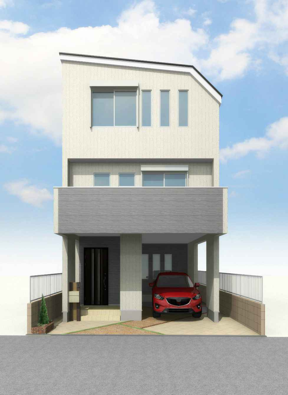 大久保町わかば新築一戸建ての外観