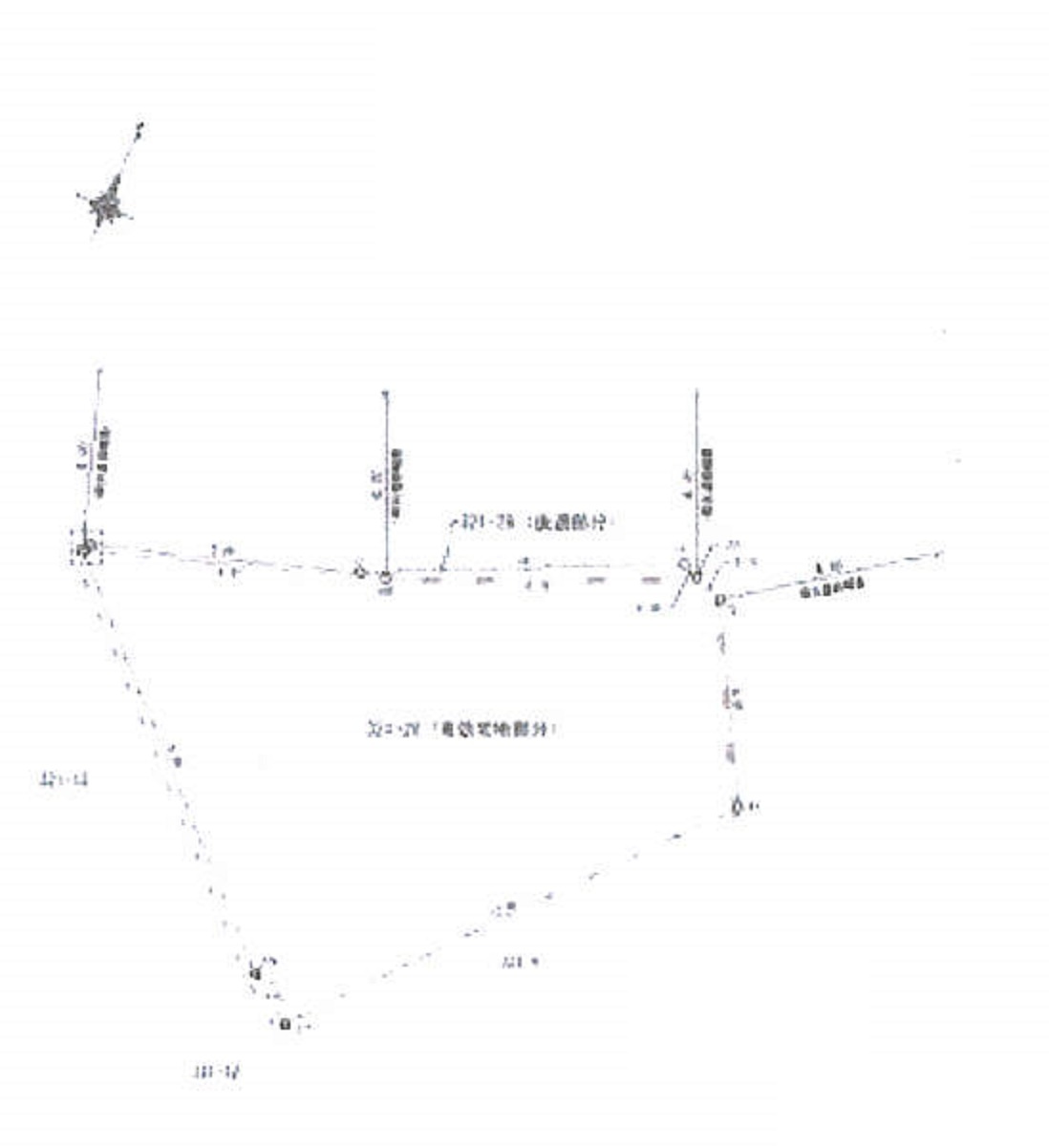 大和田　土地の土地図|八千代市大和田　土地　角地　更地