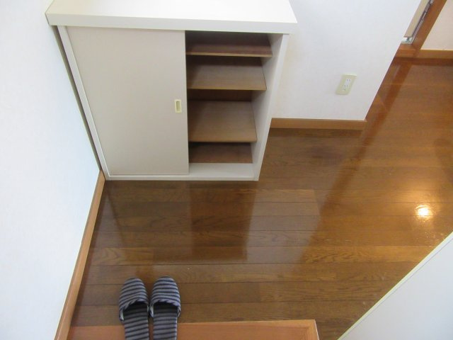 カーサヒューマンAの玄関|ゆったりとした玄関です