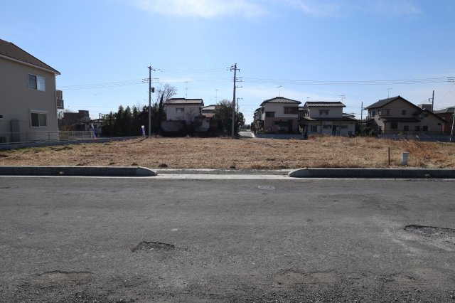 鴻巣市北新宿の売地の外観