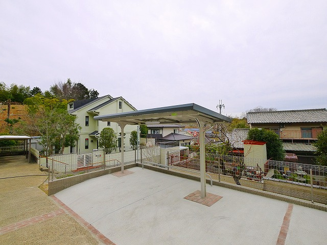 ローレルヒルズ富雄のその他共用部分|駐輪場です