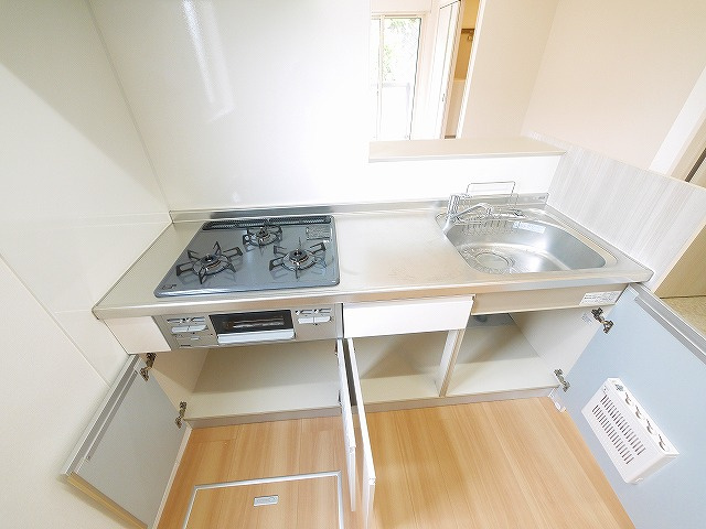 ローレルヒルズ富雄のキッチン|きれいなキッチンです