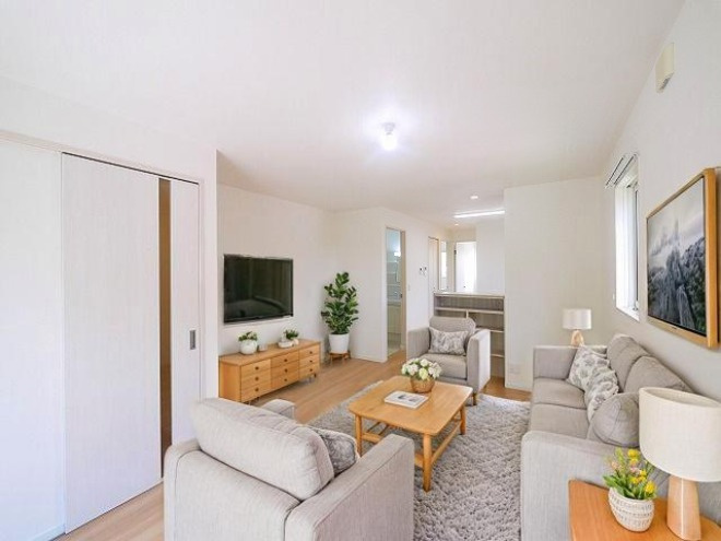 ローレルヒルズ富雄の居間・リビング|リビングです