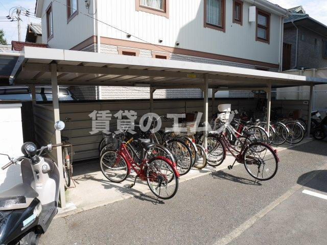 【その他共用部分】 | サンコーポタカキ | サンコーポタカキの駐輪場