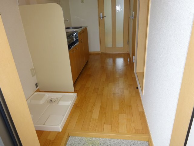 エスポワール壱番館の玄関