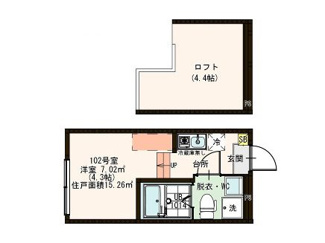 【間取り】 | ハーモニーテラス青戸