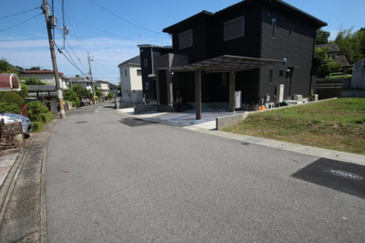 【前面道路含む現地写真】 | 大津市清風町34　分譲土地