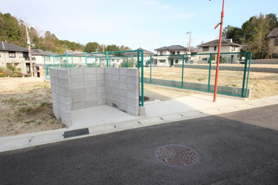 【周辺】 | 大津市清風町34　分譲土地 | ゴミステーション