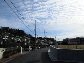 【前面道路含む現地写真】 | 分譲地前面道路別角度