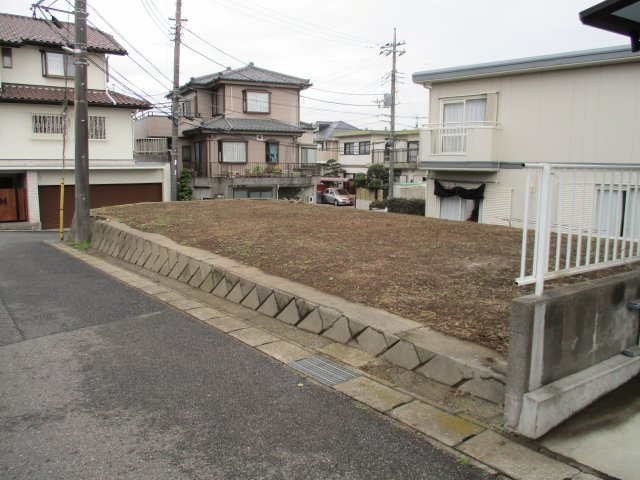 千葉市稲毛区宮野木町　土地　南西角地で陽当り良好の外観