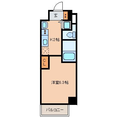 【間取り】 | スワンズ心斎橋イースト