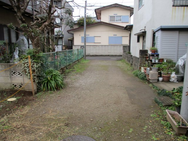習志野市東習志野８丁目　土地　平坦な整形地の前面道路含む現地写真|前面道路含む現地写真です