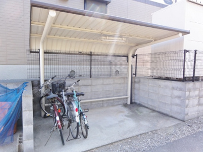 【その他共用部分】 | アミュゼ若柴A | 駐輪場
