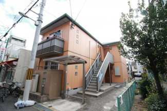 【外観】 | シャルメゾン　軽量鉄骨造　２階建
