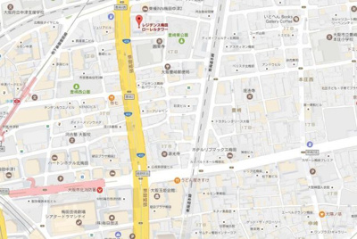 【地図】 | レジデンス梅田ローレルタワー