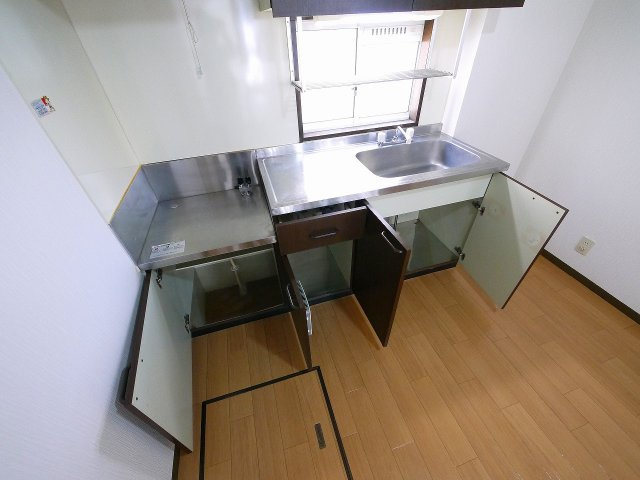 サンロードCのキッチン|使いやすいキッチンです