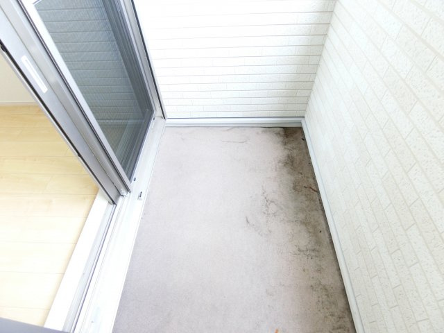 ソレアード・ニシキⅡのバルコニー