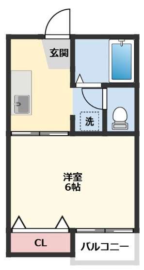 【間取り】 | シーサイドコーポ | 間取り