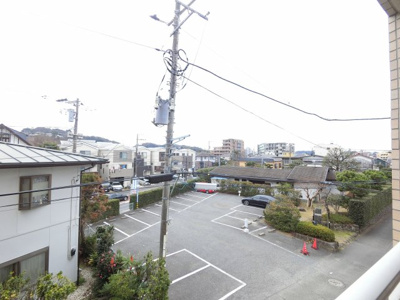 【展望】 | プレジール湘南鵠沼 | 目の前には高い建物がないので日当り良好です。