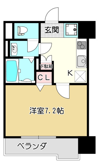 【間取り】 | M’プラザ布施駅前参番館