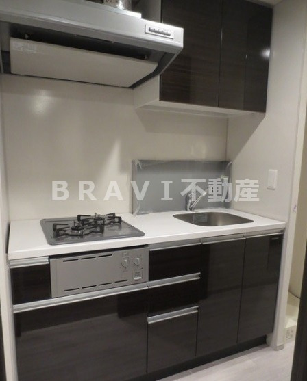 コンフォリア北堀江一丁目　BRAVI不動産のキッチン|【コンフォリア北堀江一丁目】お料理しやすいキッチンです