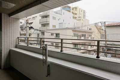 【展望】 | ラインビルド天神橋 | バルコニーにはスロップシンクがあります。