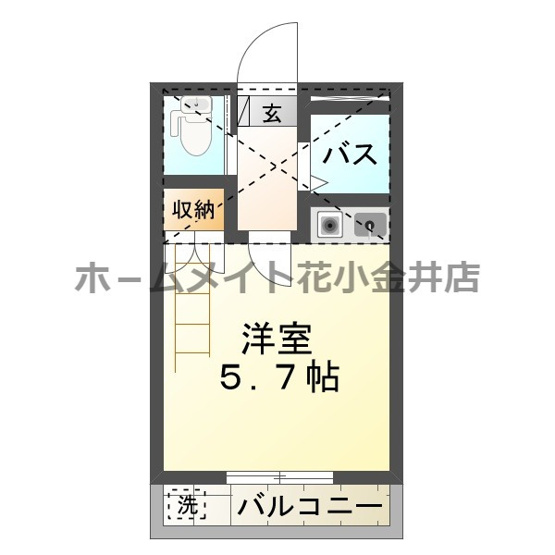 【間取り】 | Ｍアルベリーノ