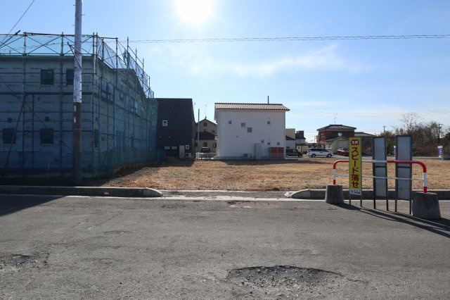 鴻巣市北新宿の売地の外観