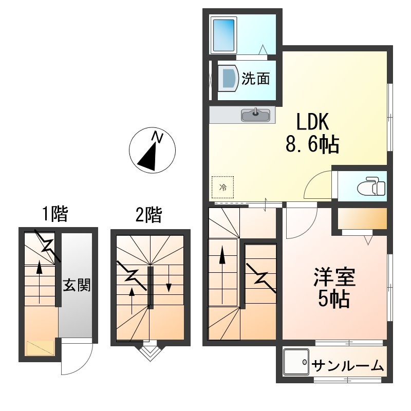 ラ・ヴィータの間取り