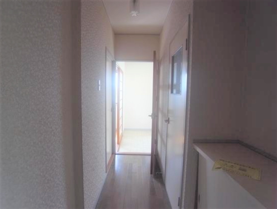 ピアザ５の玄関|きれいな玄関です