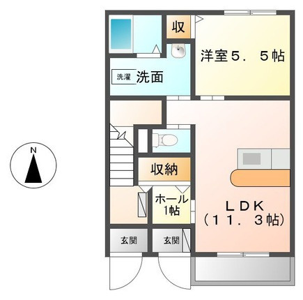 Sunnywell　Hayanoの間取り