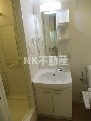 【洗面所】 | M'プラザ小阪駅前（河内小阪賃貸） | 使いやすい洗面所です