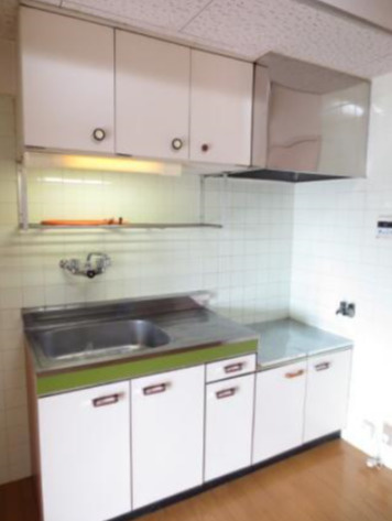 石村ビルのキッチン|きれいなキッチンです